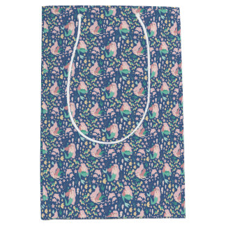 Mermaid Mother Daughter Bonding Ocean Dark Version Medium Gift Bag