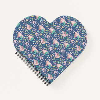 Mermaid Mother Daughter Bonding Ocean Dark Version Notebook