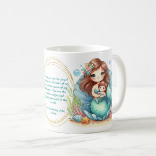 Mermaid Mother's Gift Mug with Beautiful Message
