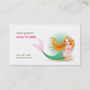 Mermaid Mummy Calling Card