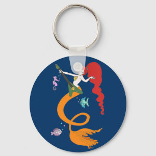 Mermaid Music Key Ring