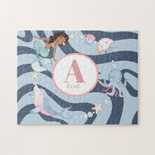 Mermaid Name Jigsaw Puzzle