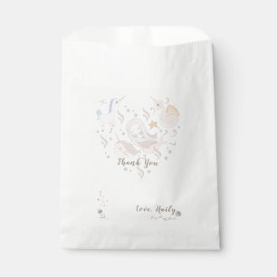 Mermaid Narwhal Dragon Unicorn Party Thank You Favour Bags