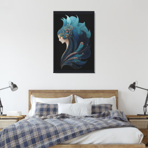 MERMAID NOIR #2 CANVAS PRINT