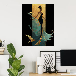 MERMAID NOIR SERIES #1  POSTER