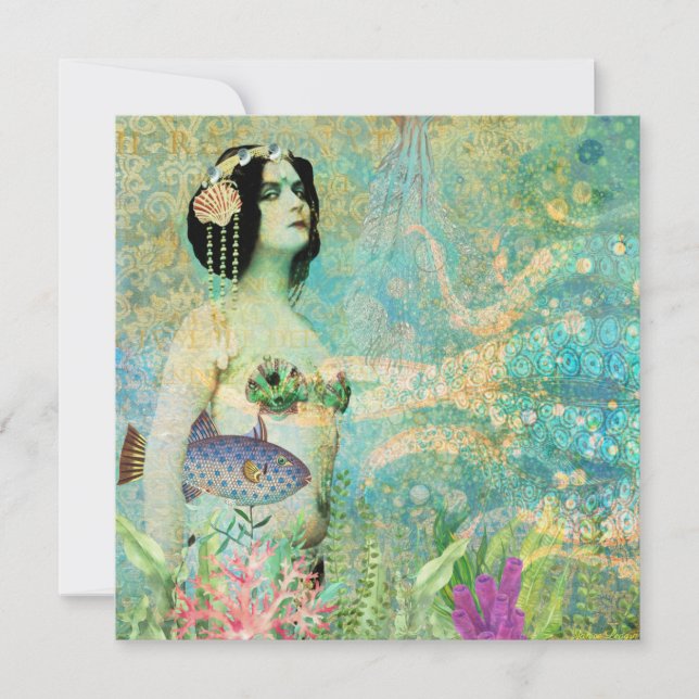 Mermaid Note Cards (Front)