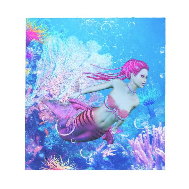 Mermaid Notepad (Front)
