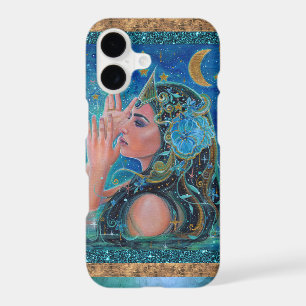Mermaid ocean art by Renee Lavoie