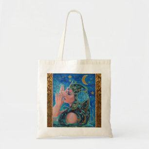 Mermaid ocean art by Renee Lavoie Tote Bag