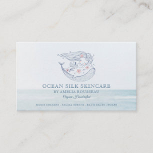 Mermaid Ocean Handcrafted Organic Skincare Business Card