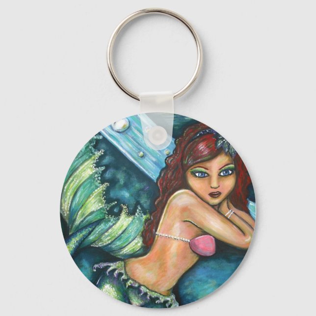 Mermaid of desire key ring (Front)