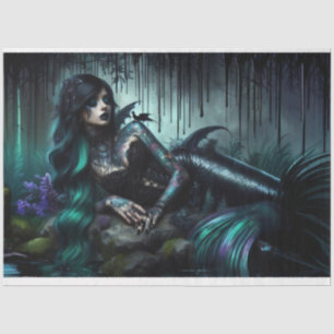Mermaid of The Dark Tissue Paper