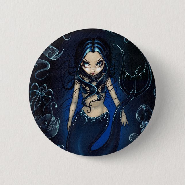 "Mermaid of the Deep" Button (Front)