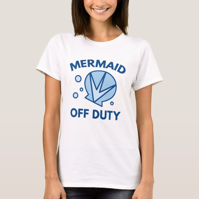 Mermaid Off Duty T-Shirt (Front)