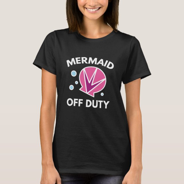 Mermaid Off Duty T-Shirt (Front)