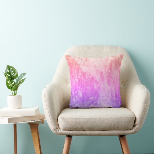 Mermaid Ombré Painting Cushion (Chair)