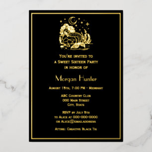 Mermaid on Rock Stars Moon Sweet Sixteen