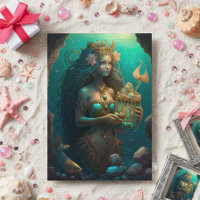 Mermaid  Painting Birthday Present 