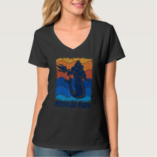 Mermaid Papa Merman Dad Of The Birthday Girls T-Shirt
