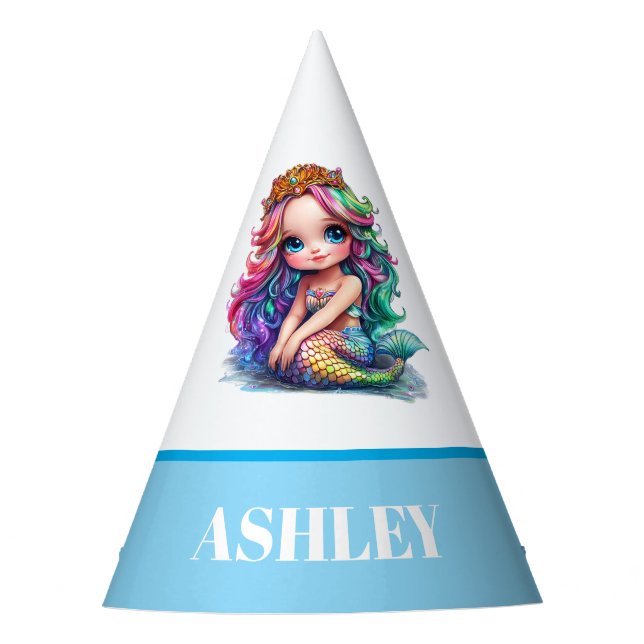 Mermaid Party Hat (Front)
