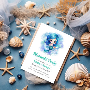 Mermaid Party Invitation