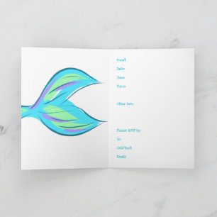 Mermaid Party Invitation