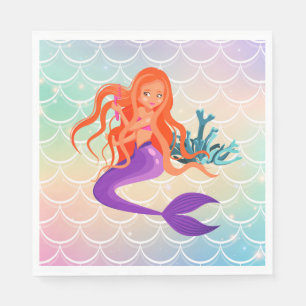 Mermaid Party Napkins
