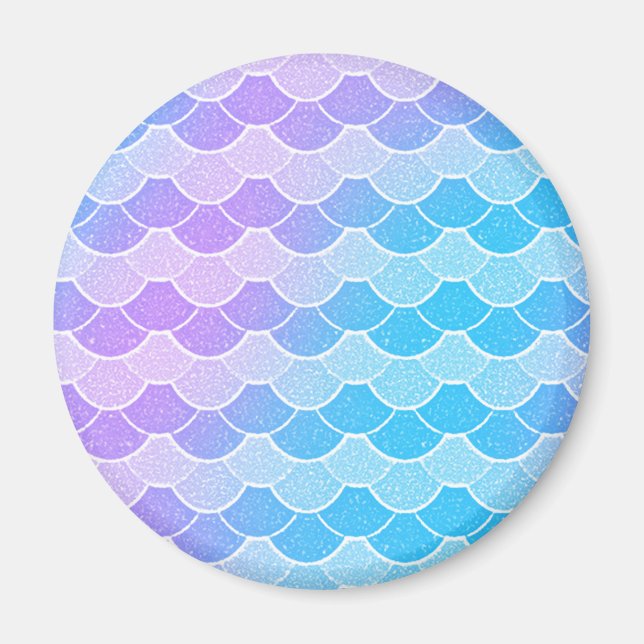 Mermaid - Pastel Scales Magnet (Front)