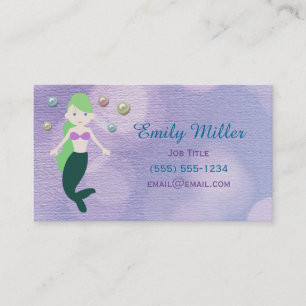 Mermaid Pearls Business Card