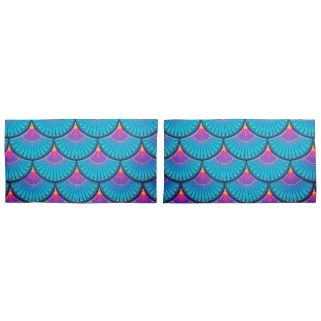 mermaid pillow case (Front-Set)