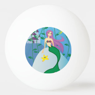 Mermaid Ping Pong Ball