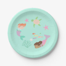 Mermaid Plate 7"