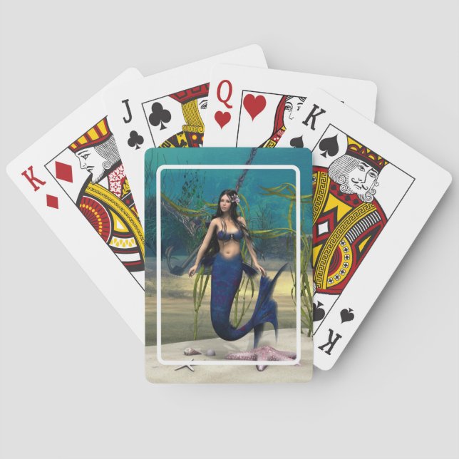 Mermaid Playing Cards (Back)