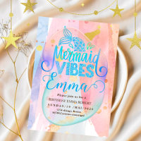 Mermaid Pool sea Party Pink Mermaid birthday