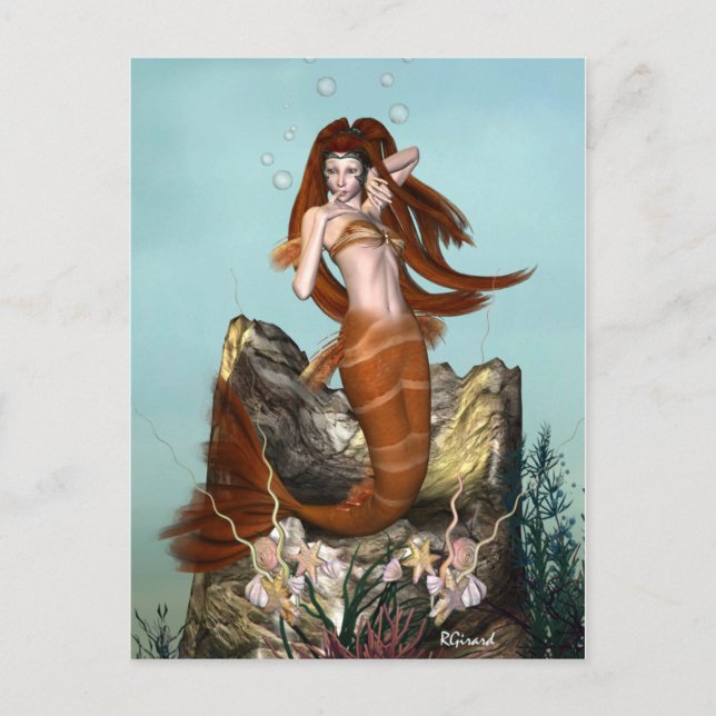Mermaid Postcard (Front)