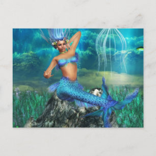 Mermaid Postcard
