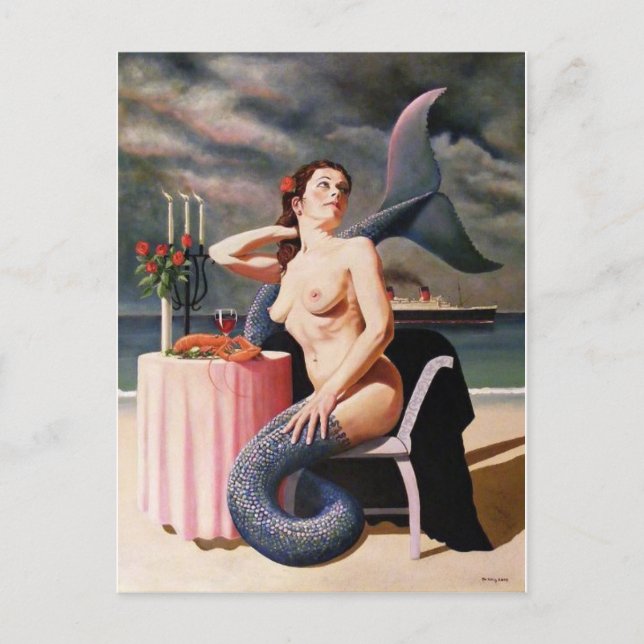 Mermaid Postcard (Front)