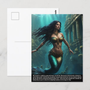 Mermaid Postcard