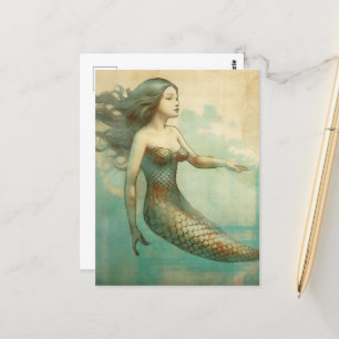 Mermaid Postcard