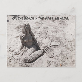 Mermaid postcard