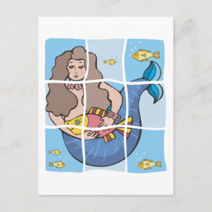 Mermaid Postcard