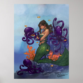 mermaid poster