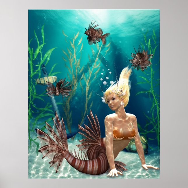 mermaid poster (Front)