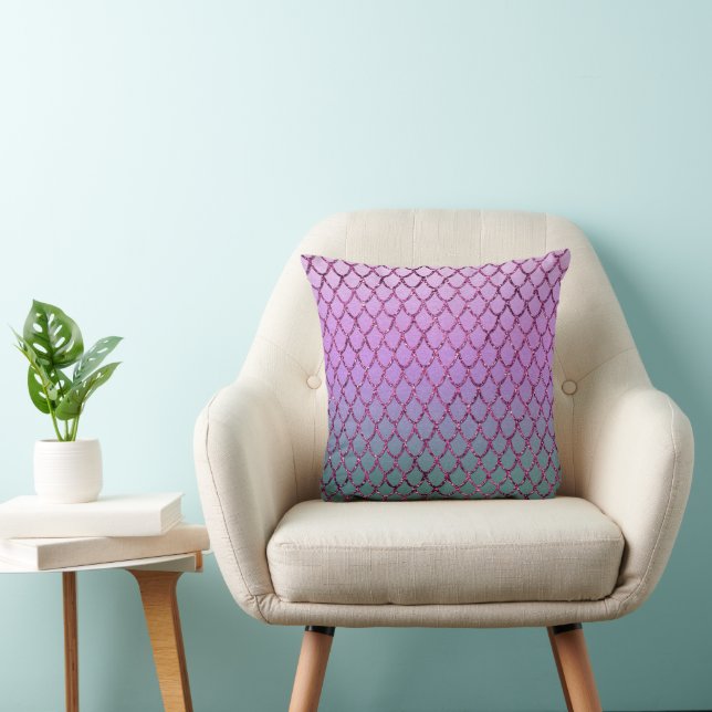 Mermaid Princess Scales 5 Cushion (Chair)
