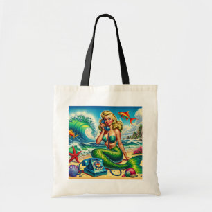Mermaid Princess Tote Bag