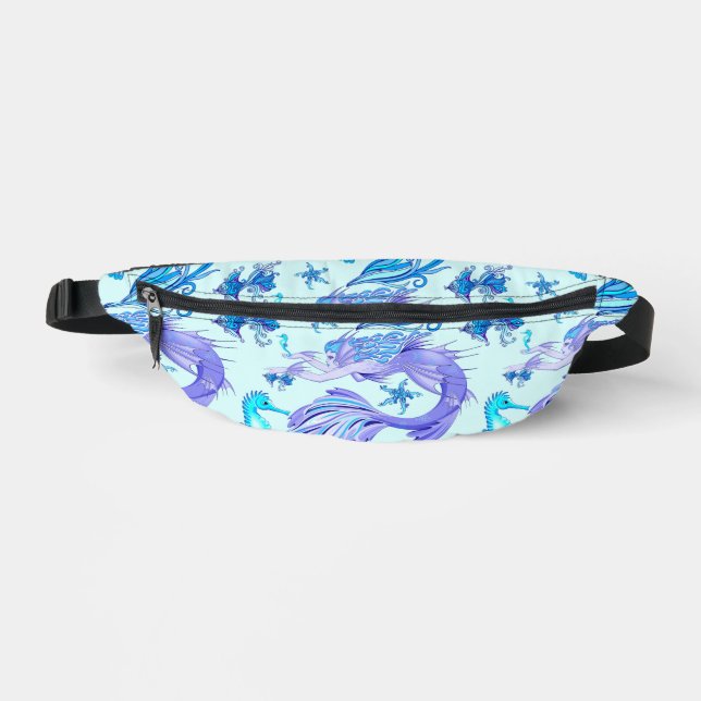 Mermaid Purple Fairy Creature Bum Bags (Front)