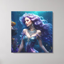 Mermaid Purple Hair