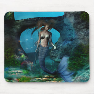 Mermaid Queen - Under the Sea Mousepad