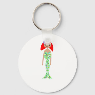 Mermaid Raibow tail Key Ring