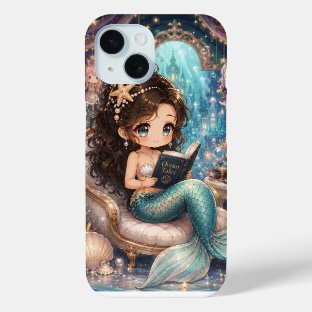 Mermaid reading underwear  Case-Mate iPhone case (Back)